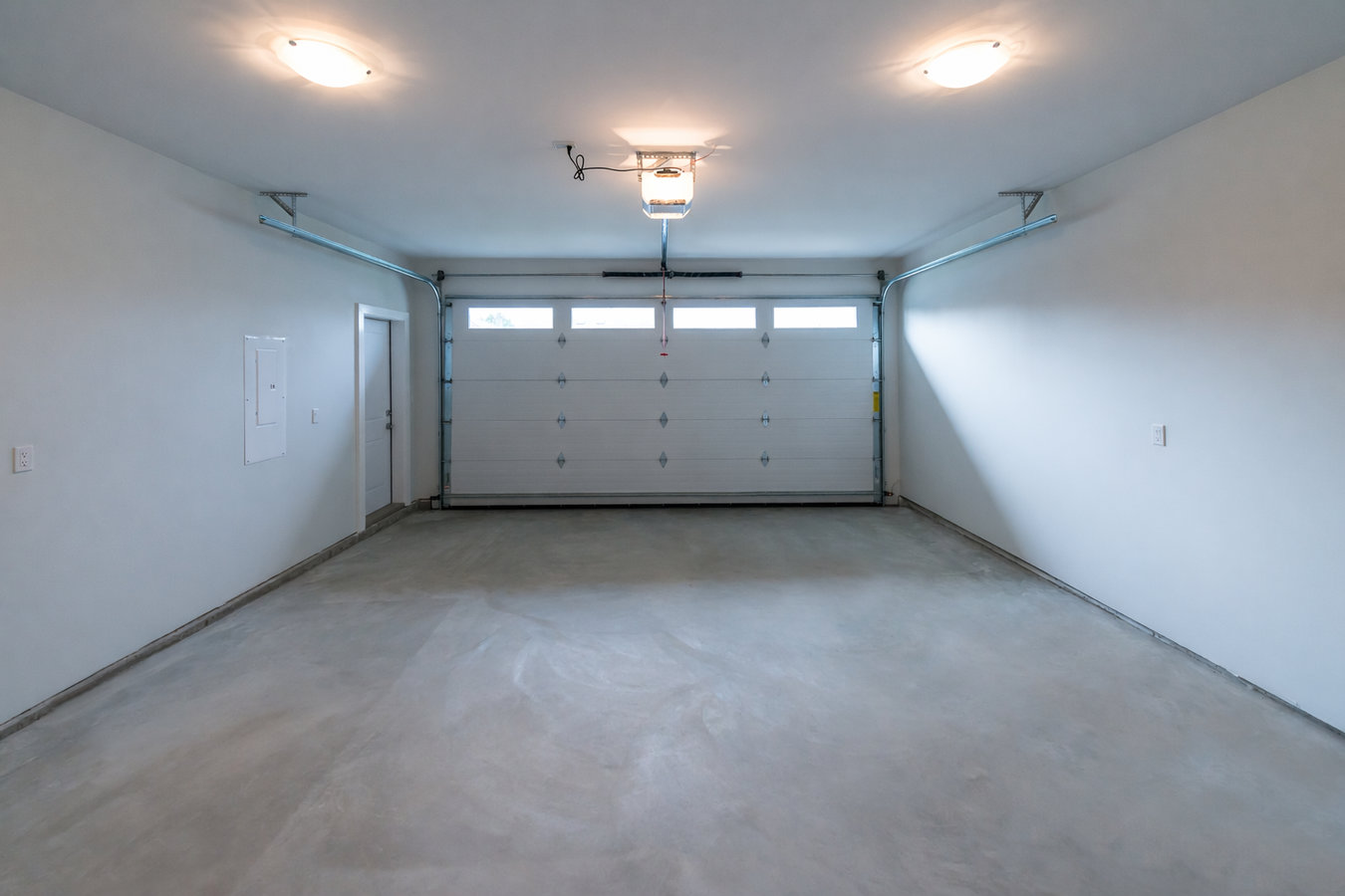 Garage floor concrete